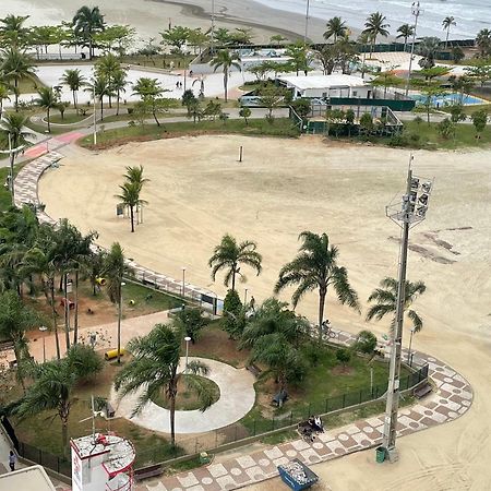 Ap Pe Na Areia Vista Parcial Mar Apartment Santos  Bagian luar foto