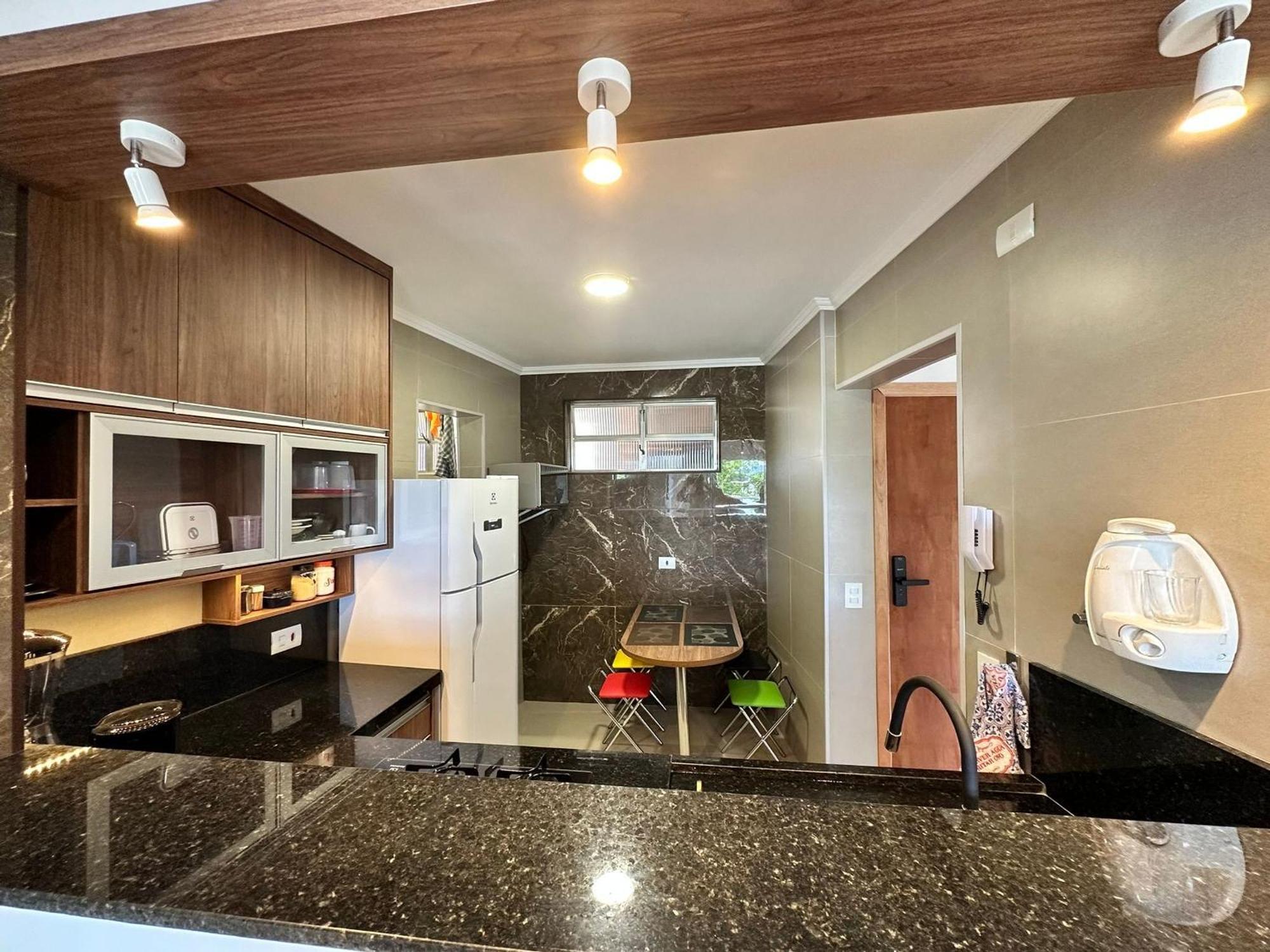 Ap Pe Na Areia Vista Parcial Mar Apartment Santos  Bagian luar foto