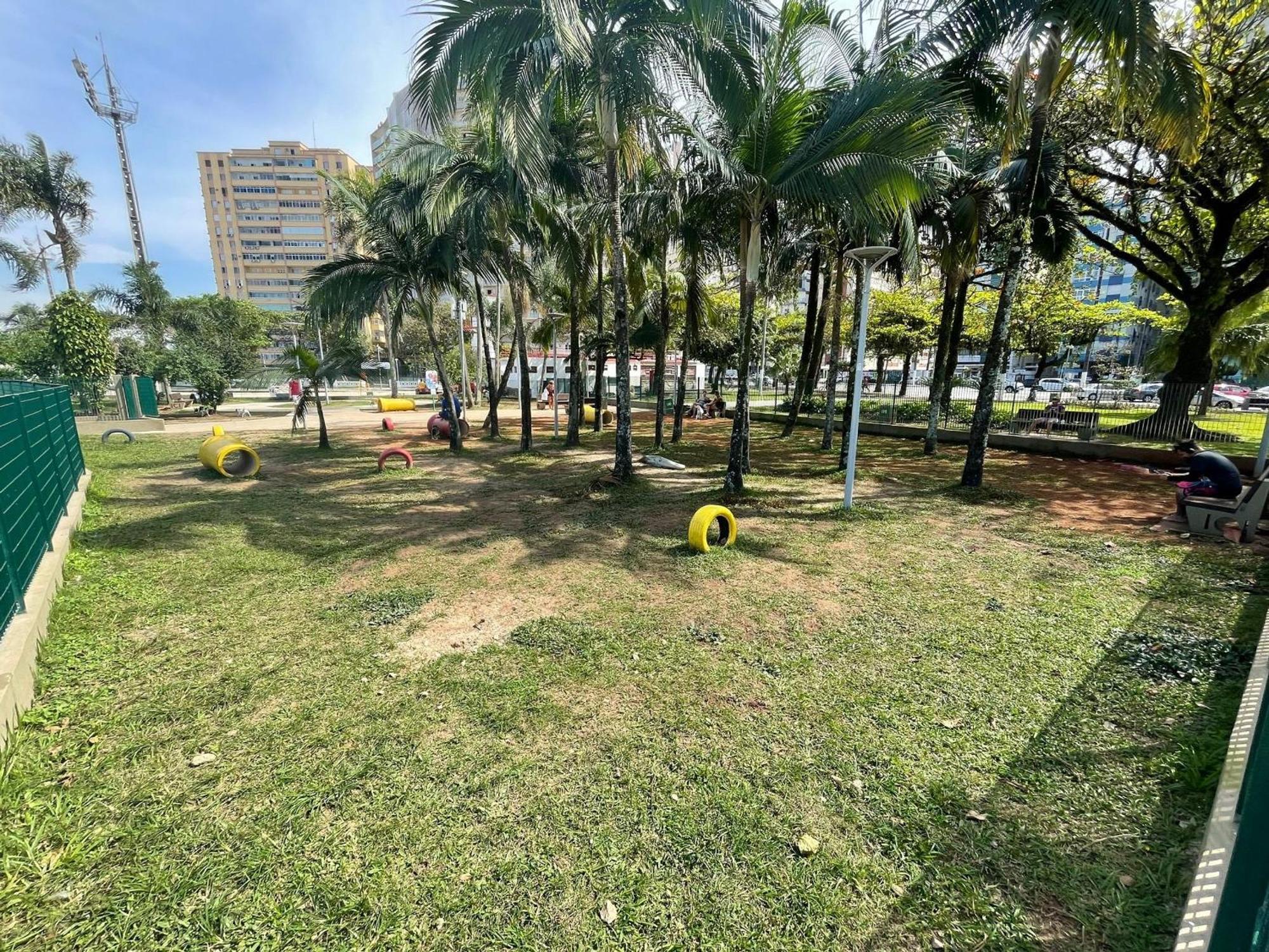 Ap Pe Na Areia Vista Parcial Mar Apartment Santos  Bagian luar foto