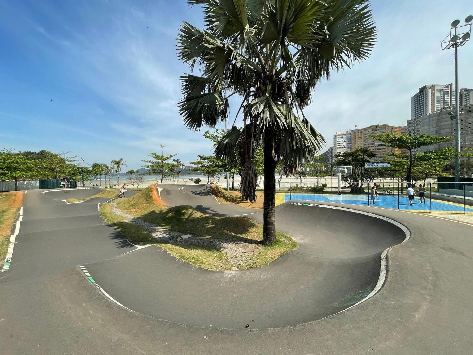 Ap Pe Na Areia Vista Parcial Mar Apartment Santos  Bagian luar foto