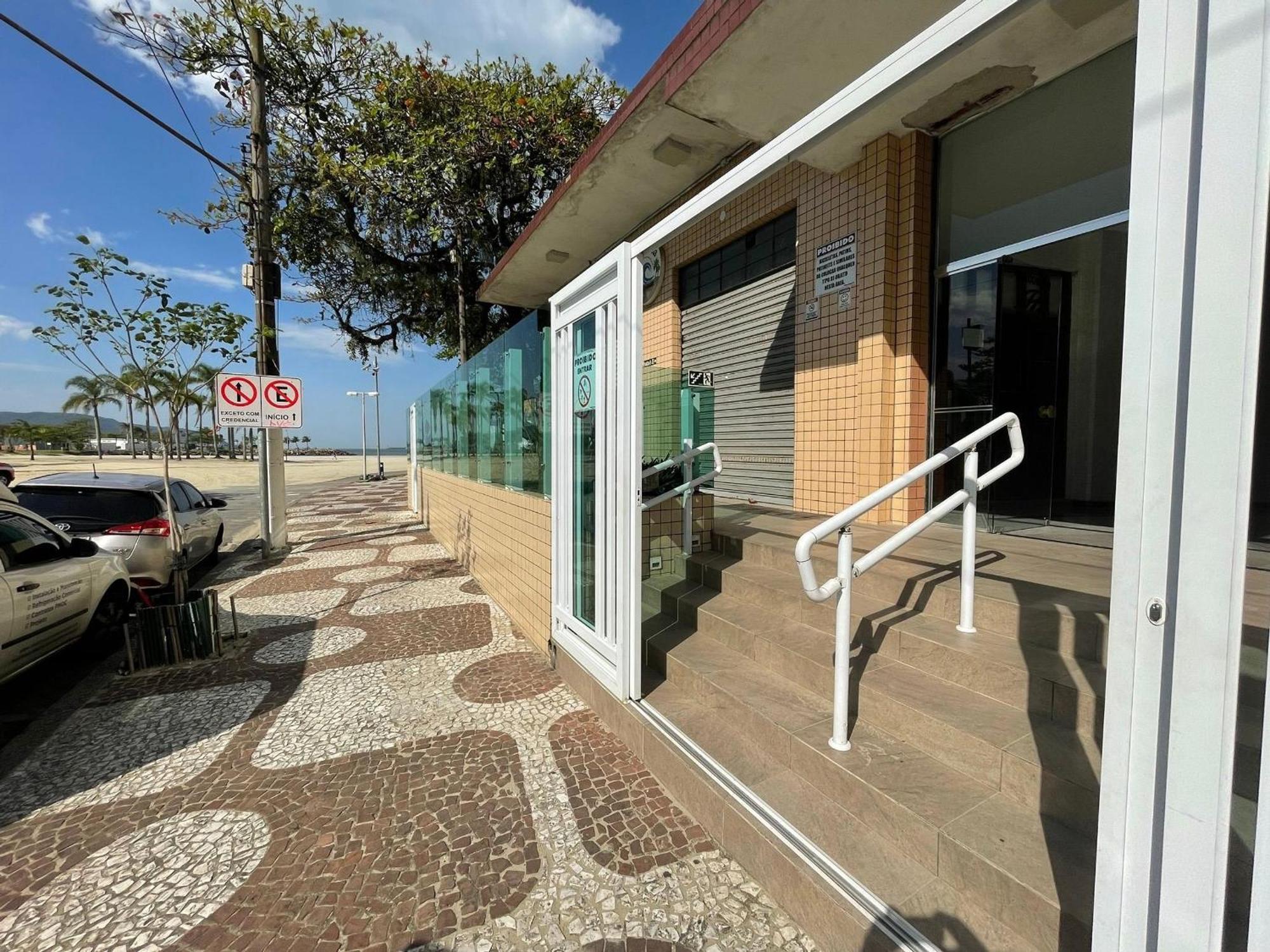 Ap Pe Na Areia Vista Parcial Mar Apartment Santos  Bagian luar foto